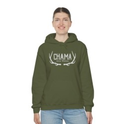 Chama Antlers Heavy Blend™ Hooded Sweatshirt