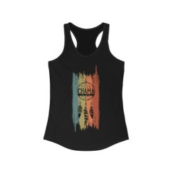 Chama Dreamcatcher Design Women's Ideal Racerback Tank