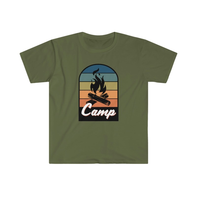 Camp Campfire Color Softstyle T-Shirt