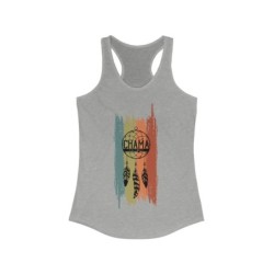 Chama Dreamcatcher Design Women's Ideal Racerback Tank