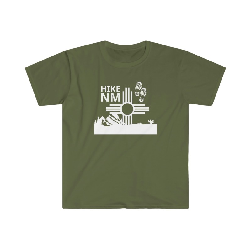 Hike New Mexico Zia Landscape Softstyle T-Shirt
